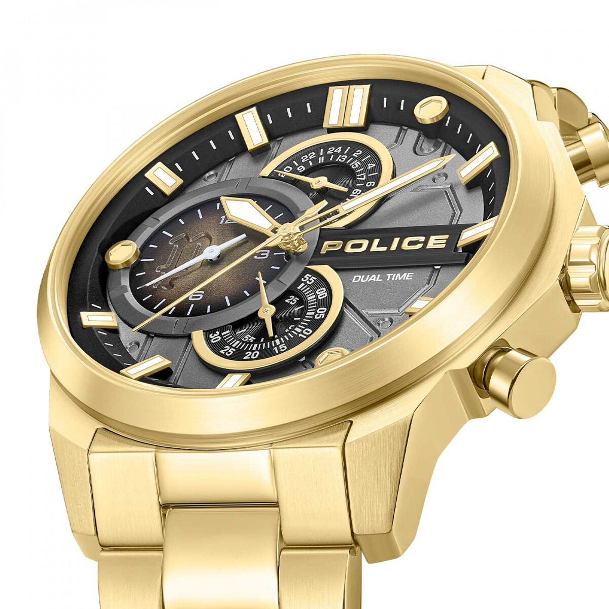 Police Men's Watch Police Pewgk0039208 Golden