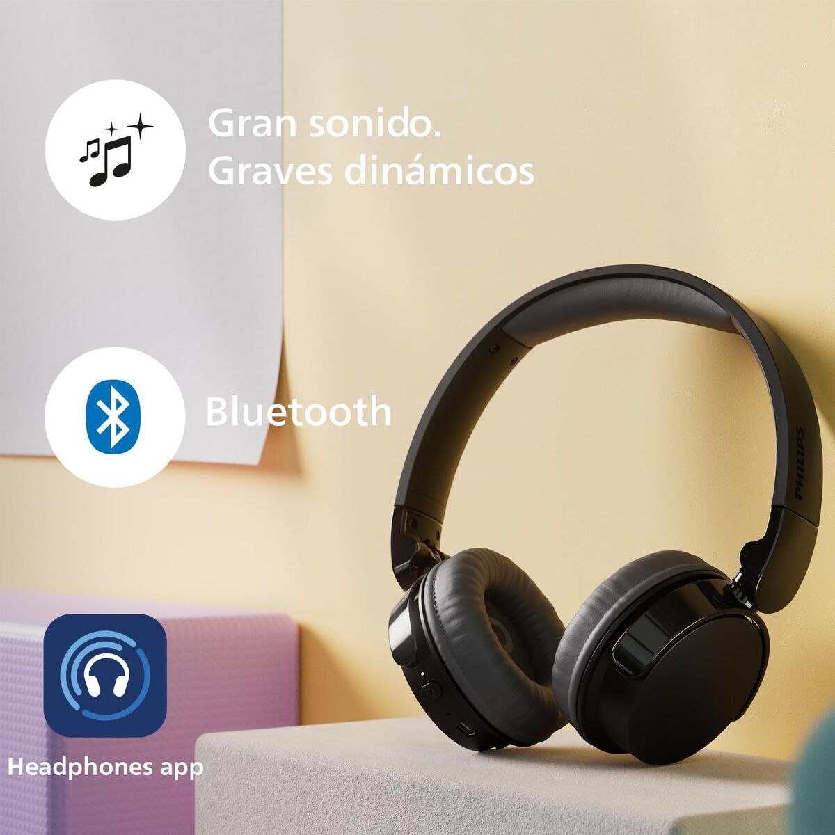 Philips Headphones Philips Tah3209Bg/00 Beige