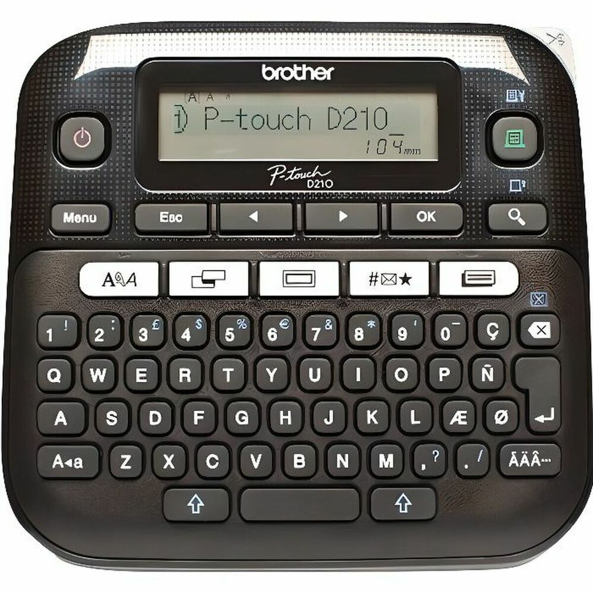 Brother Label Printer Brother Pt-D210 Yellow Black White/Grey