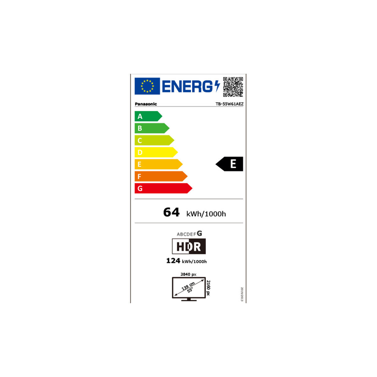 Panasonic Smart Tv Panasonic Tb-55W61Aez