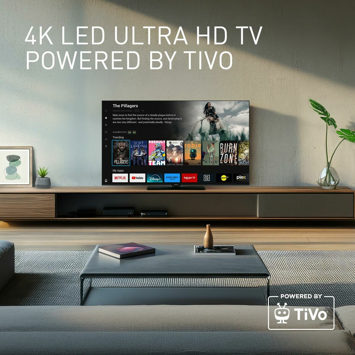 Panasonic Smart Tv Panasonic Tb50W61Aez 4K Ultra Hd 50" Led Dvb-T2 Dvb-S2
