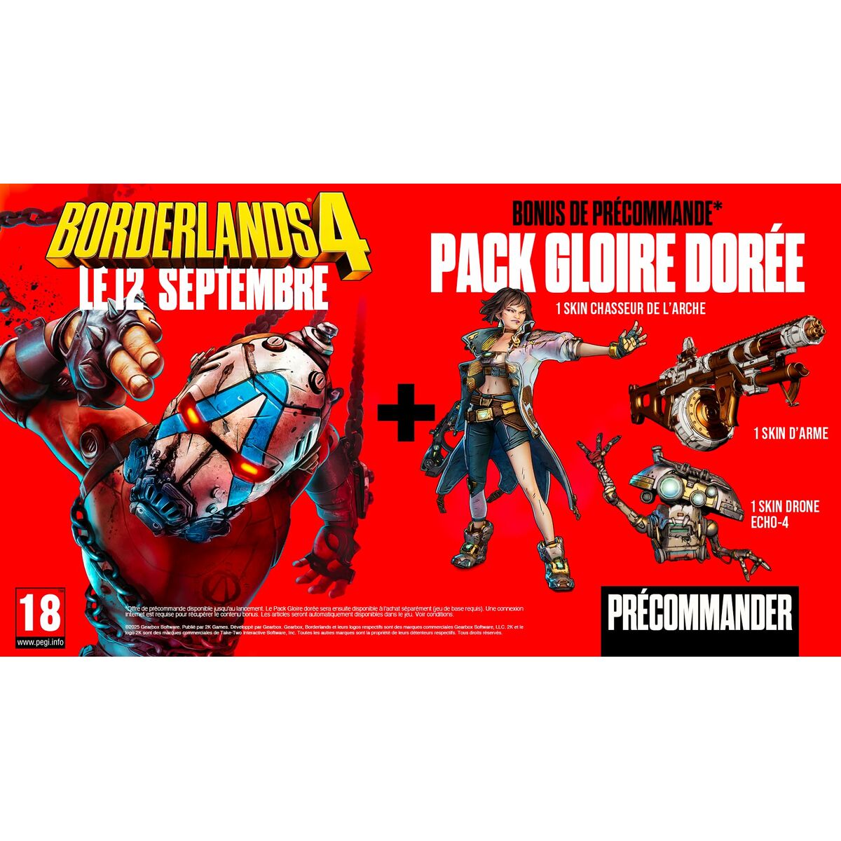 2K Games Playstation 5 Video Game 2K Games Borderlands 4