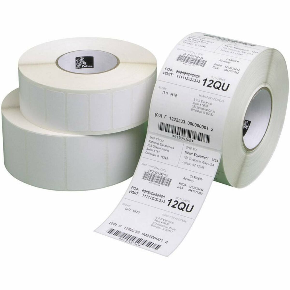 Zebra Printer Labels Zebra V363853 White (12 Units)