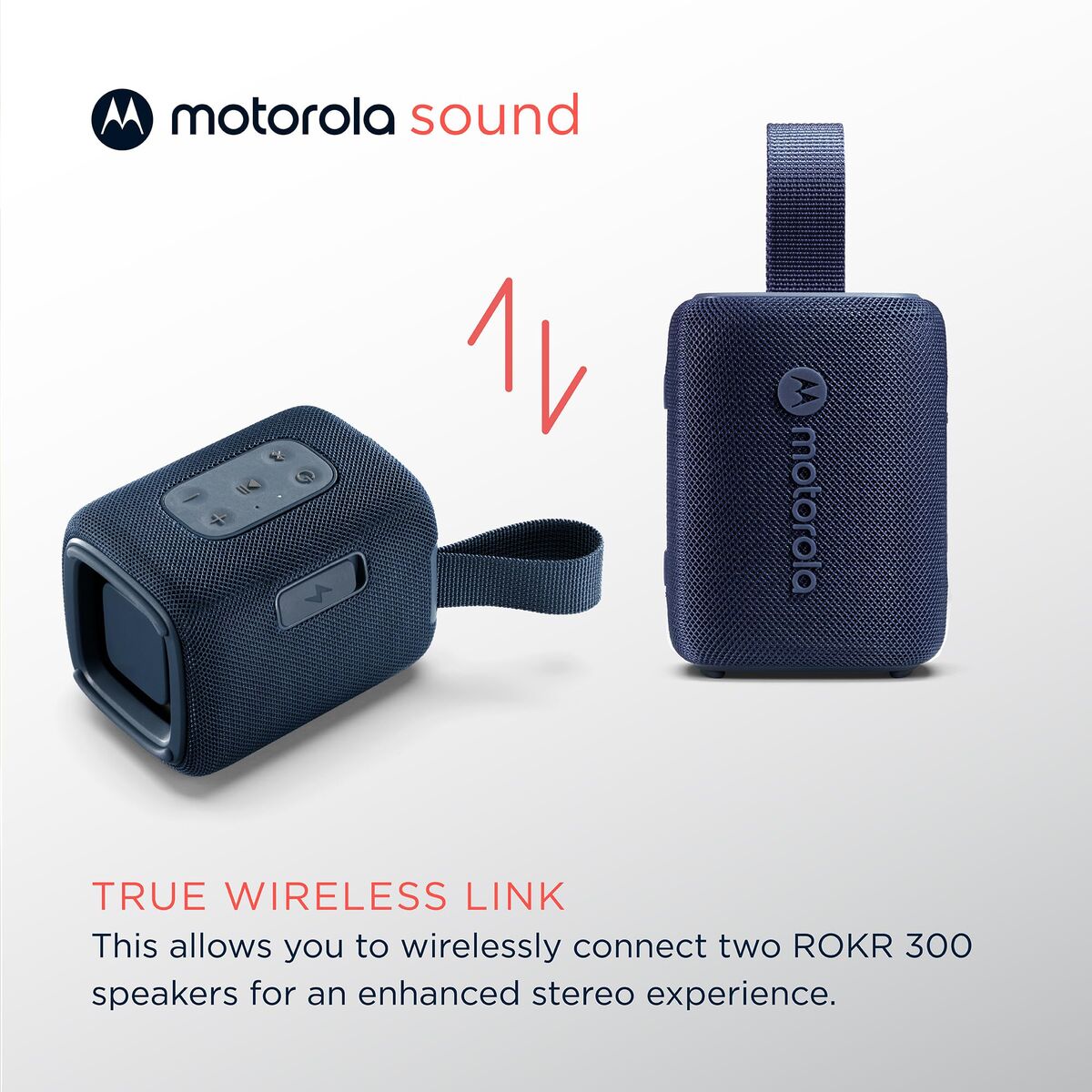 Motorola Portable Bluetooth Speakers Motorola Rokr 300 7 W Blue