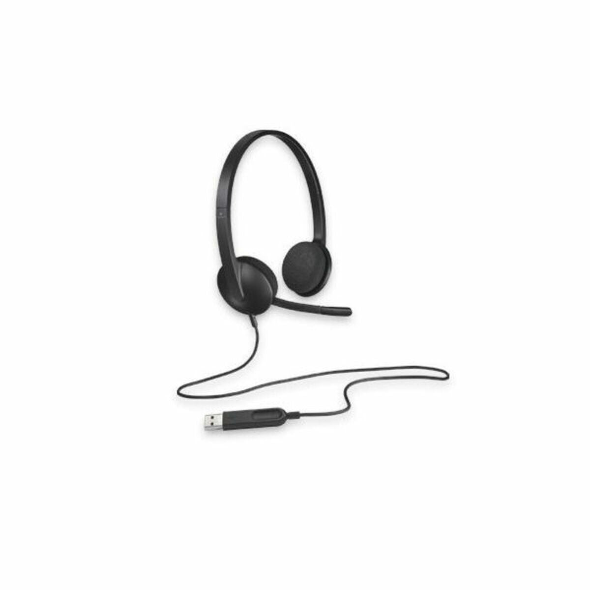 Logitech Headphones With Microphone Logitech 981-000475 Black