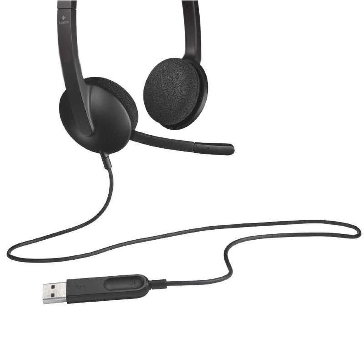 Logitech Headphones With Microphone Logitech 981-000475 Black