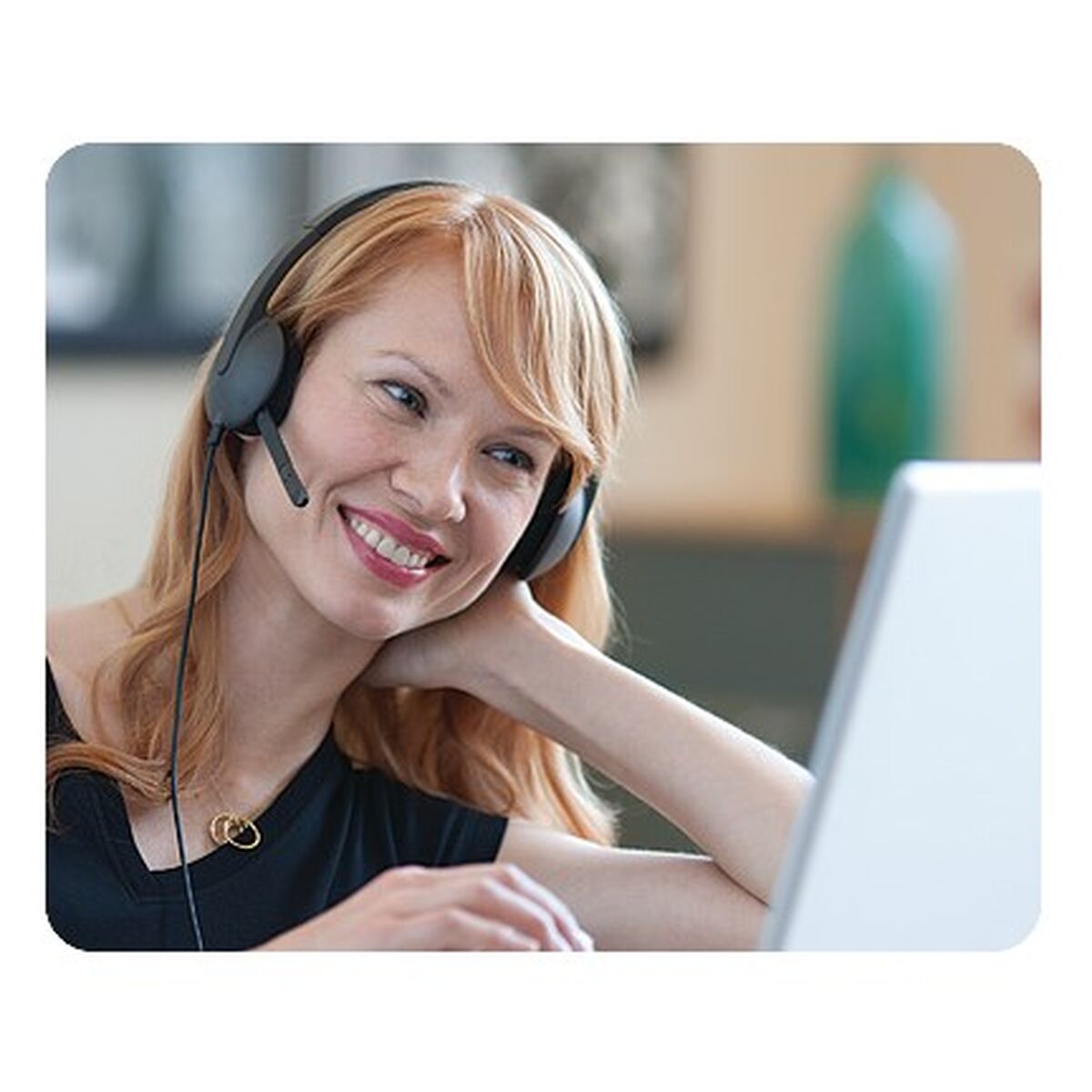 Logitech Headphones With Microphone Logitech 981-000475 Black