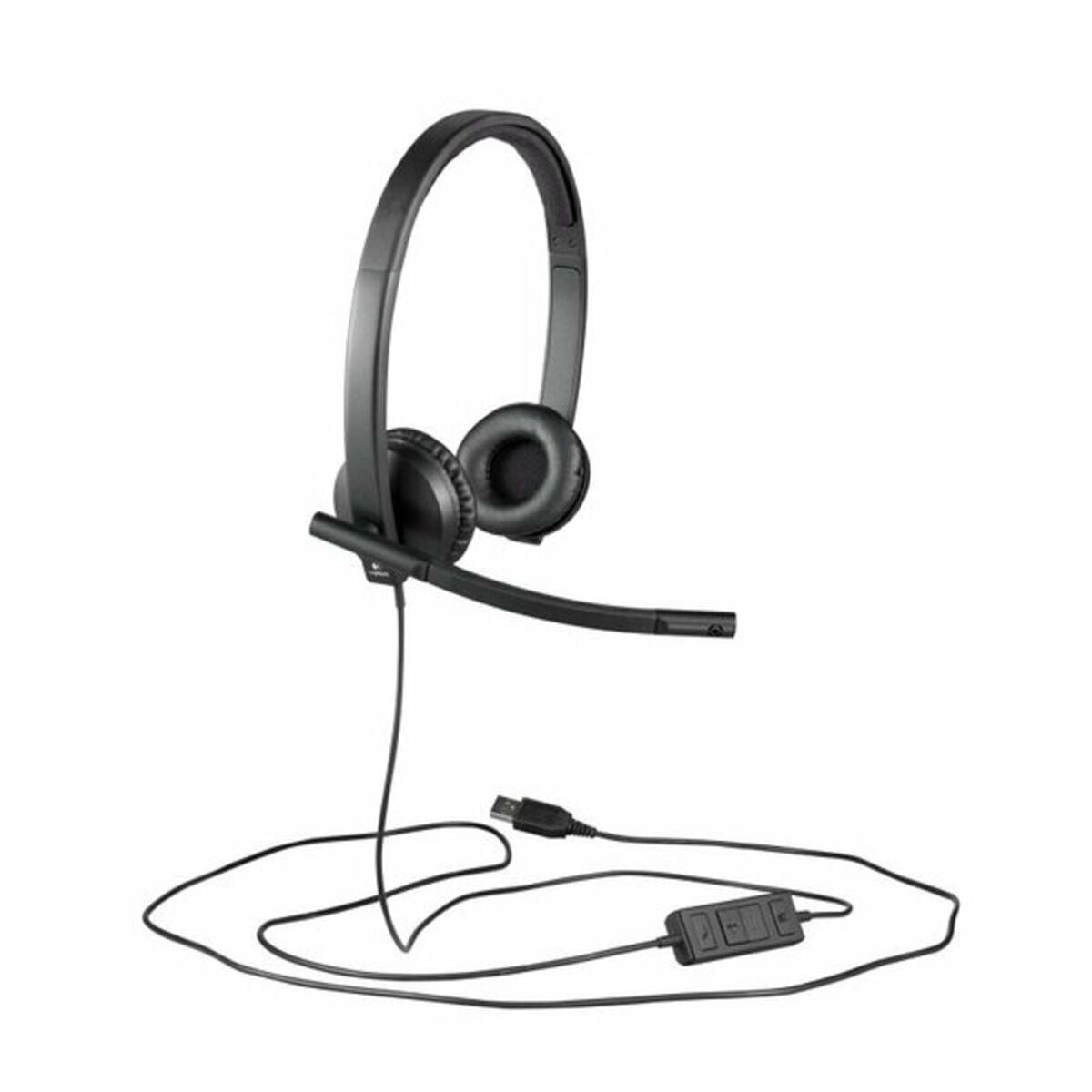 Logitech Headphones With Microphone Logitech 981-000575 Black