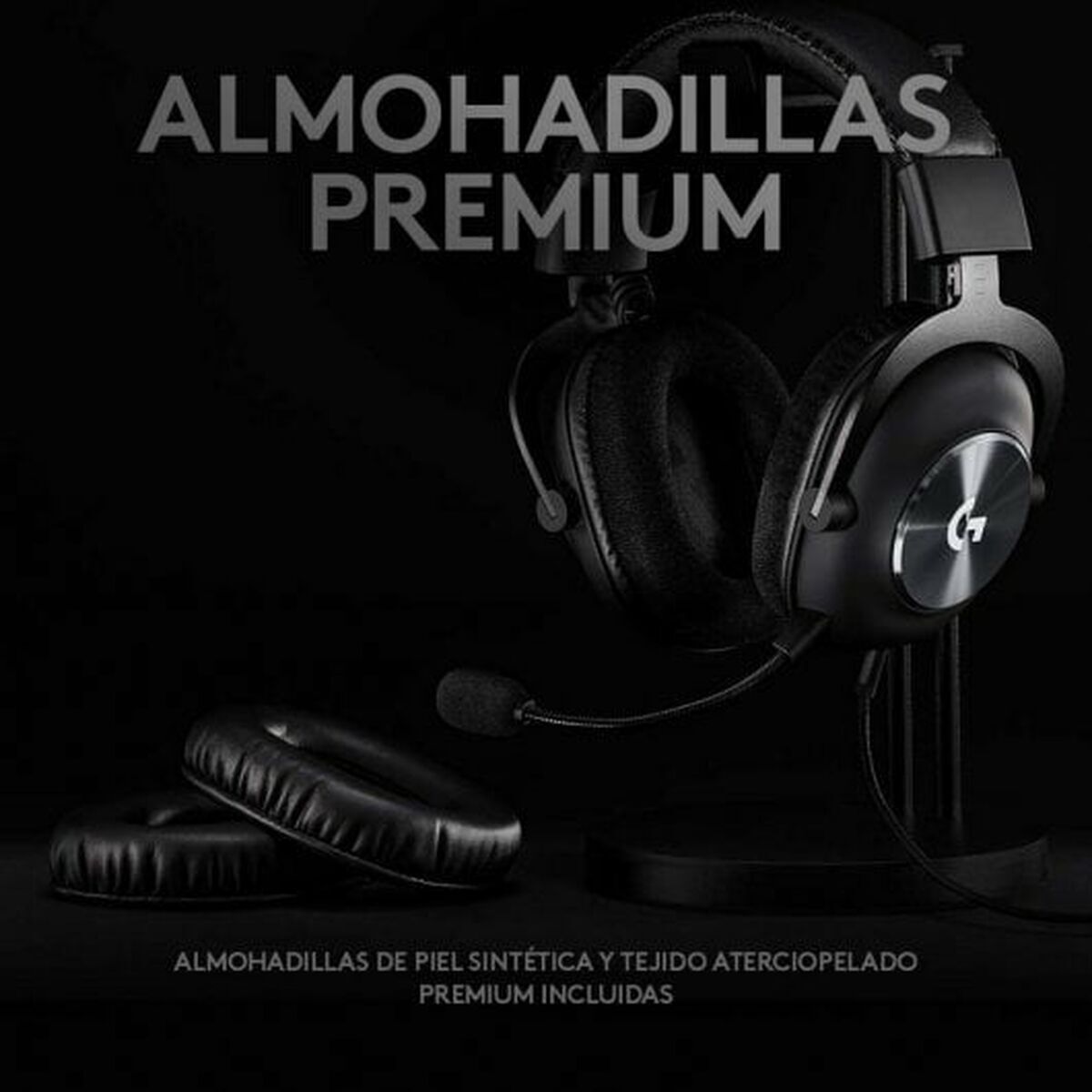 Logitech Headphones With Microphone Logitech Pro X Gaming Headset Black