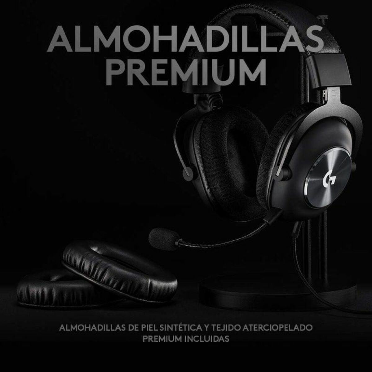 Logitech Headphones With Microphone Logitech Pro X Gaming Headset Black