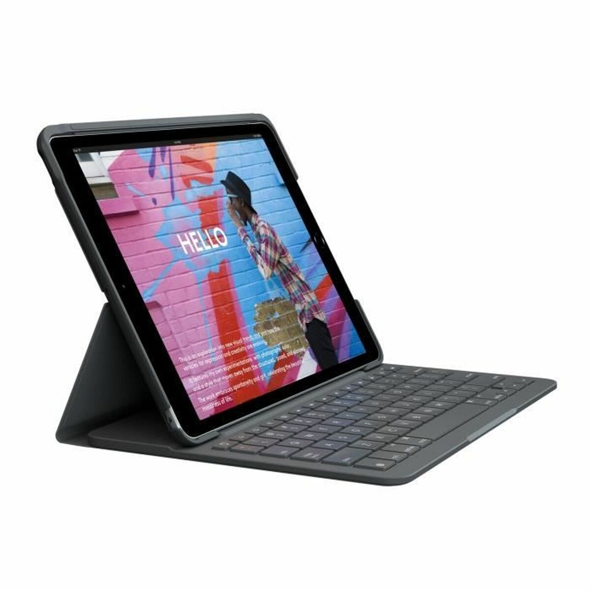 Logitech Tablet Cover Logitech Slim Folio Graphite Azerty