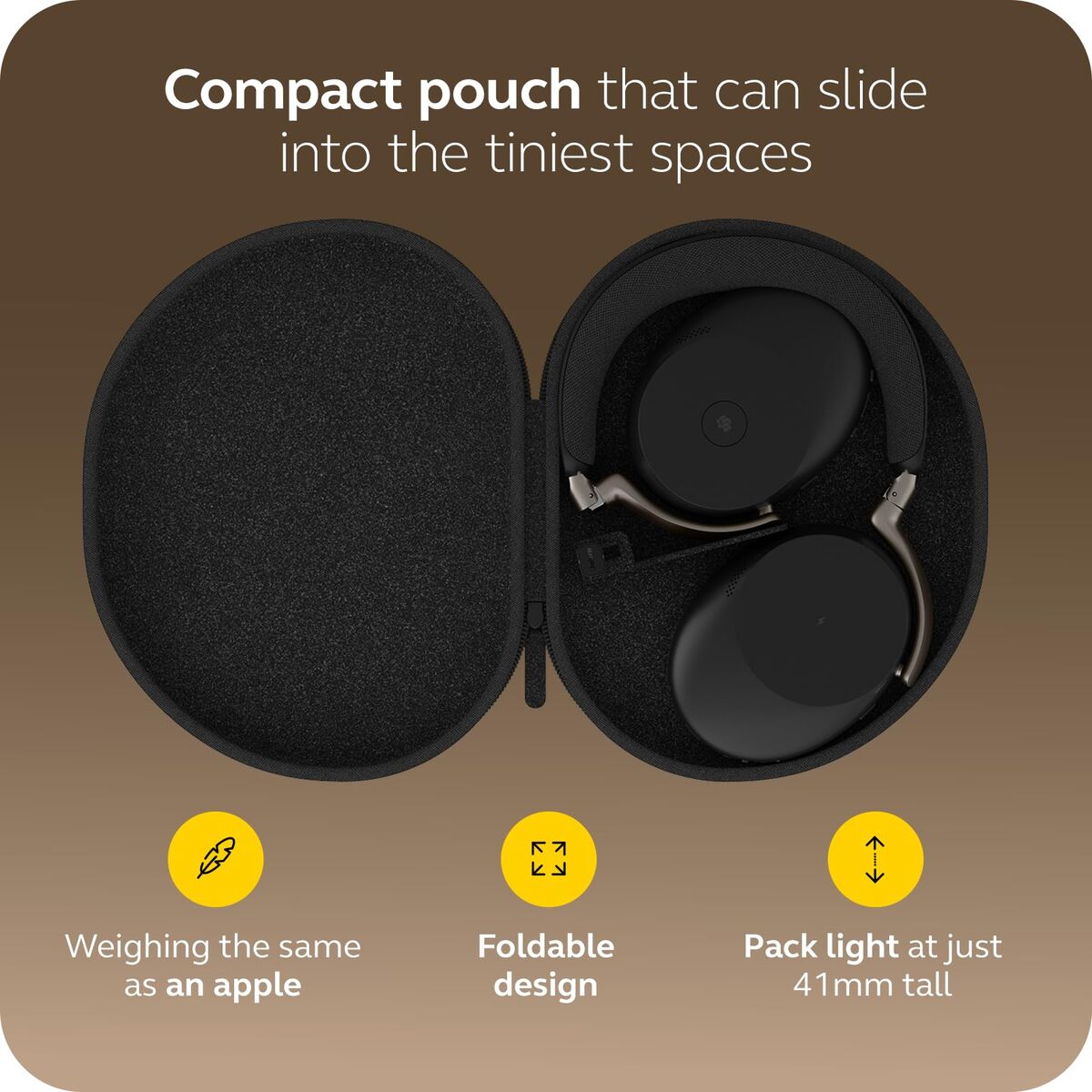 Jabra Bluetooth Headband Headphones Jabra Evolve3 85 Black