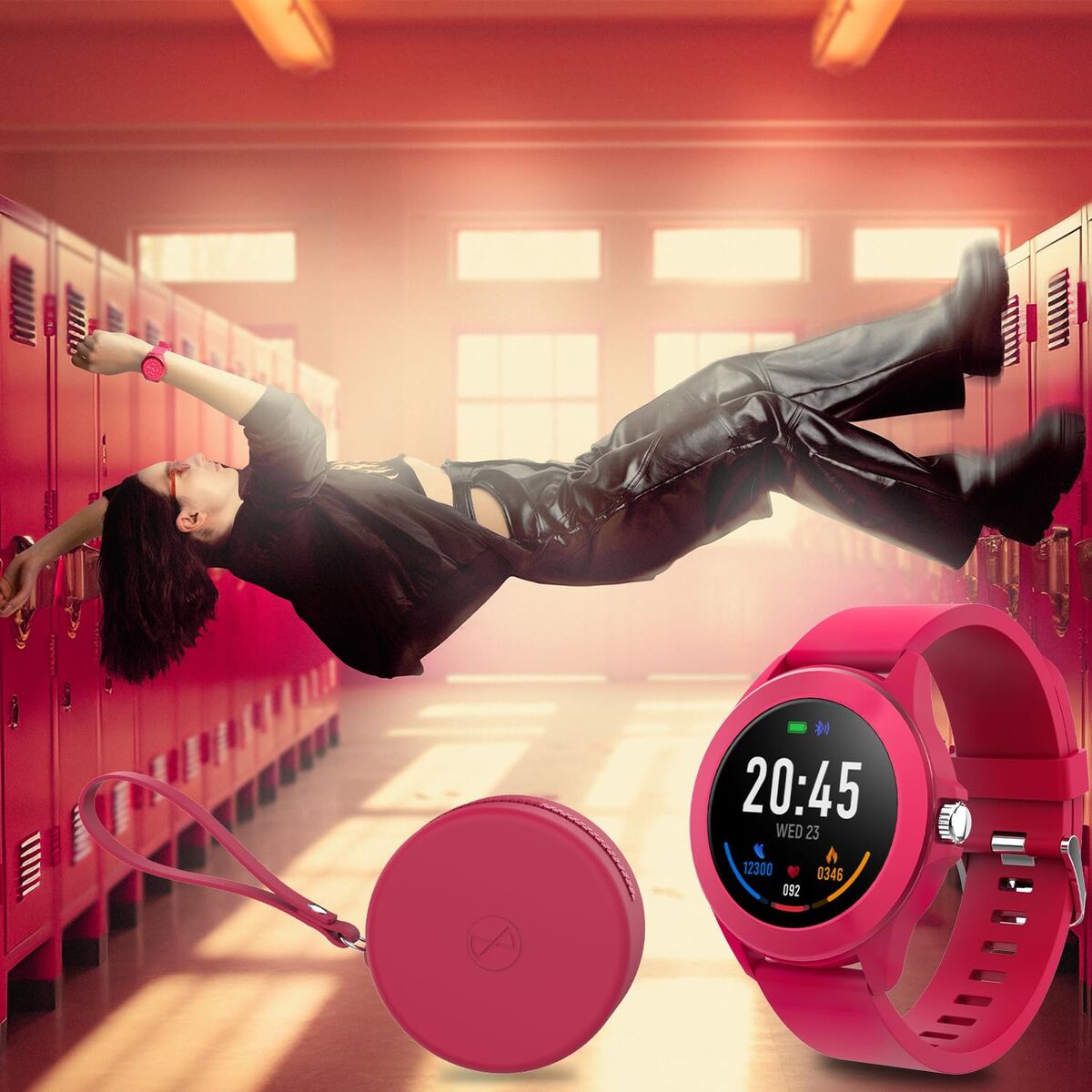 Forever Smartwatch Forever Cw-300 Pink 1,2"