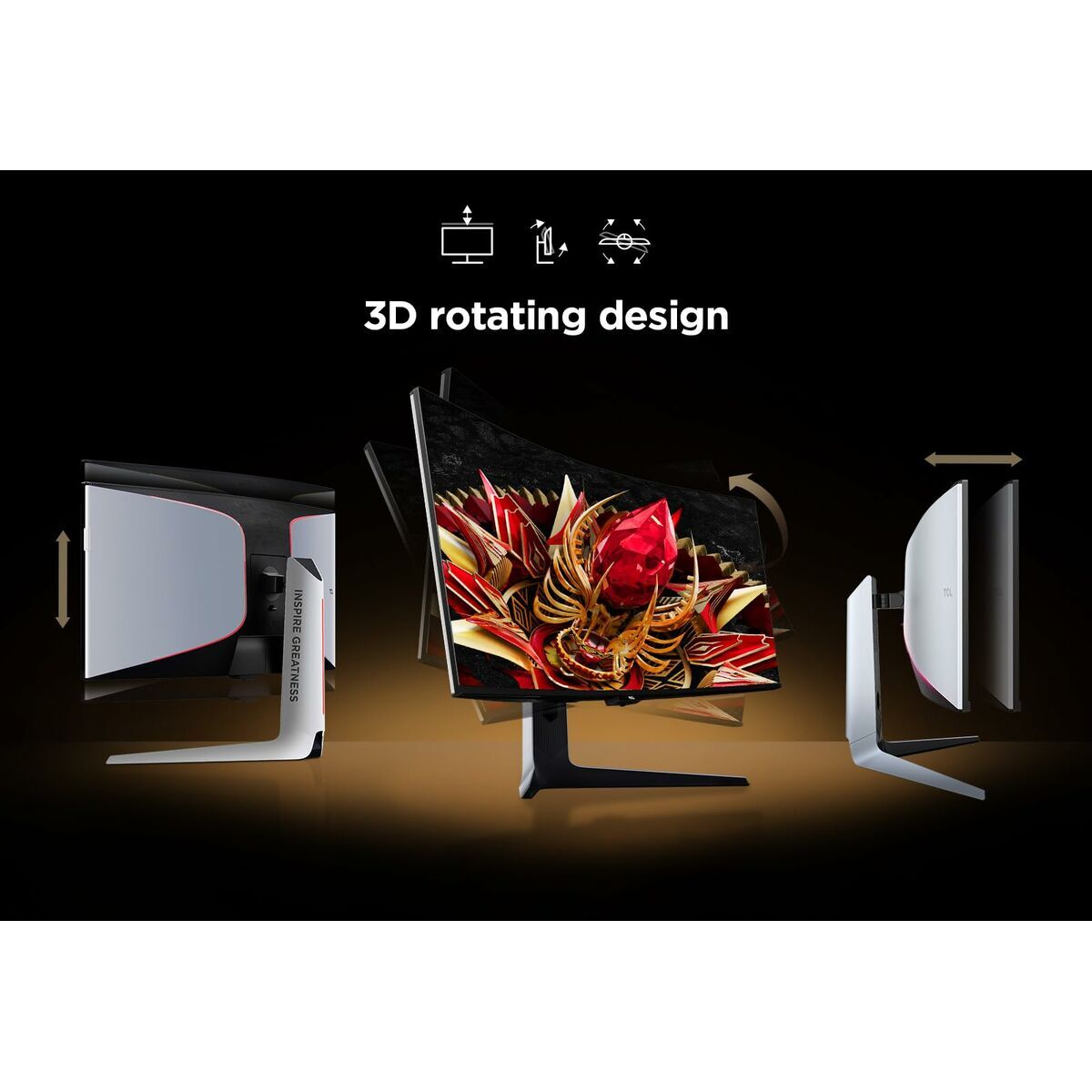 Tcl Monitor Tcl 34R83Q Lcd 37"