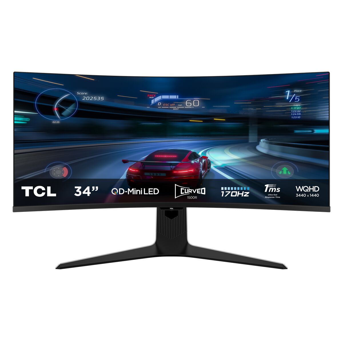 Tcl Monitor Tcl 34R83Q Lcd 37"