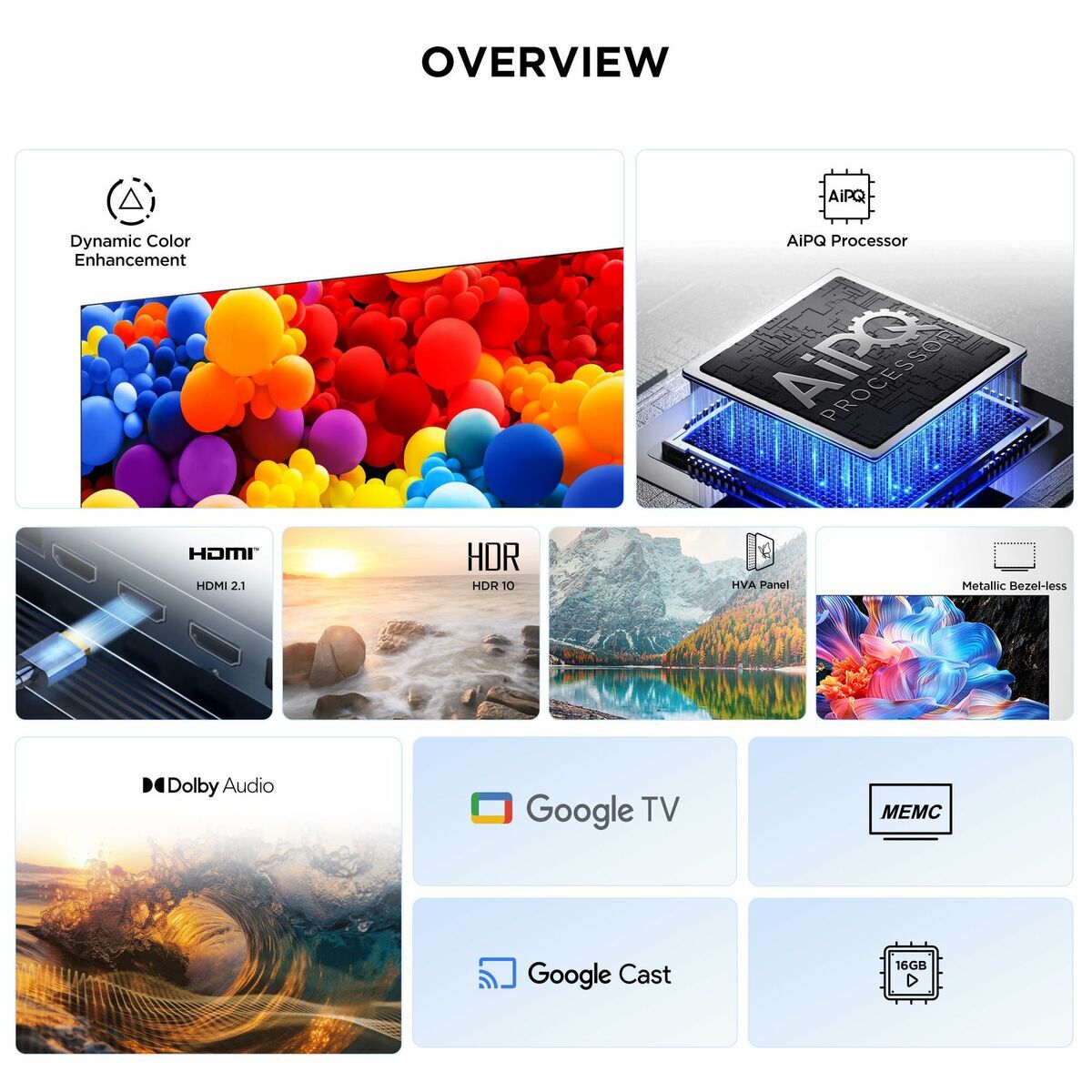 Tcl Smart Tv Tcl 43P6K 43" 4K Ultra Hd Led Hdr D-Led