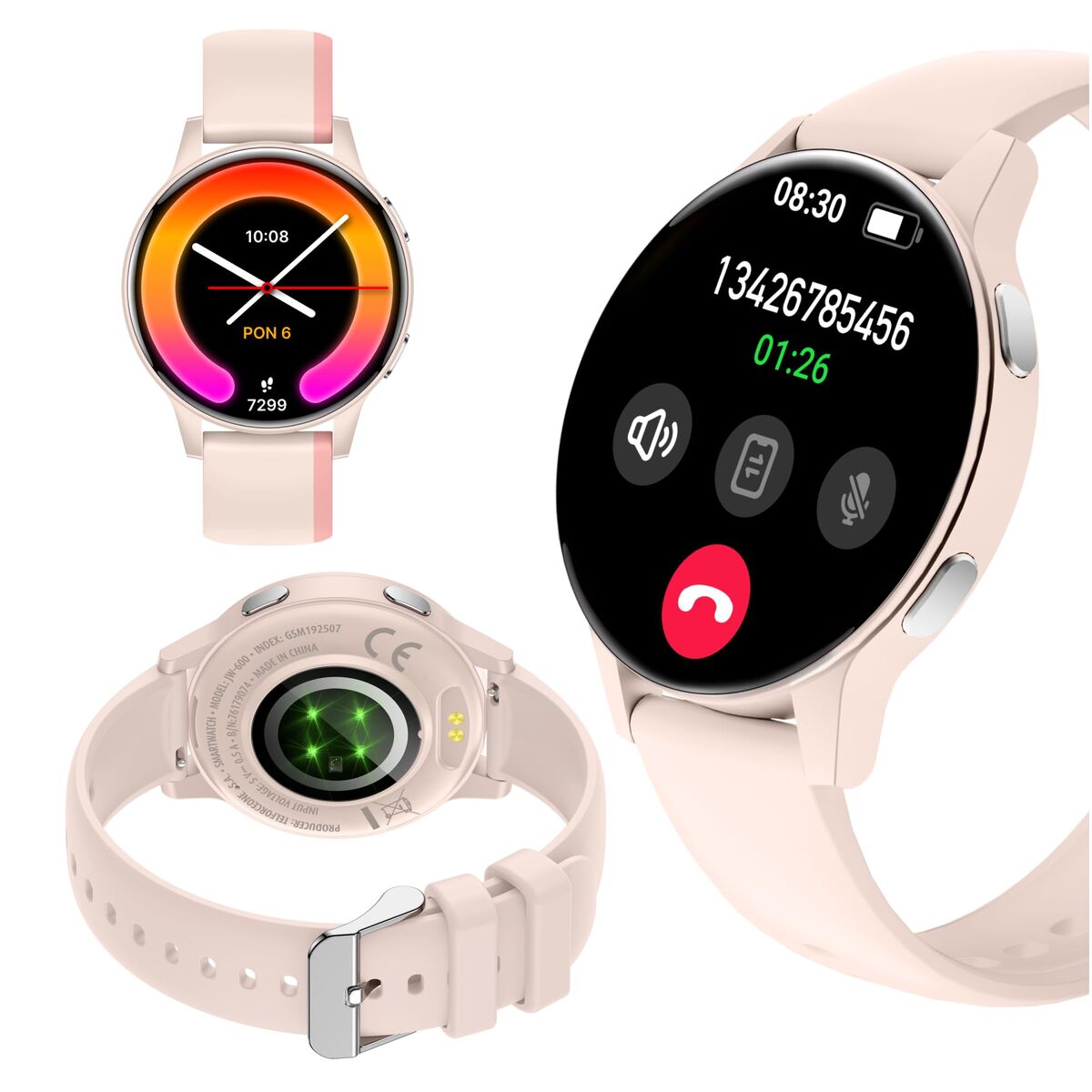 Forever Smartwatch Forever Gsm192507 Pink 1,28"