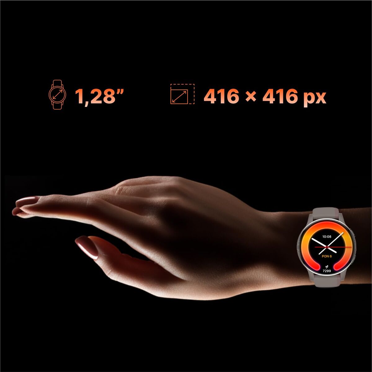 Forever Smartwatch Forever Gsm192507 Pink 1,28"