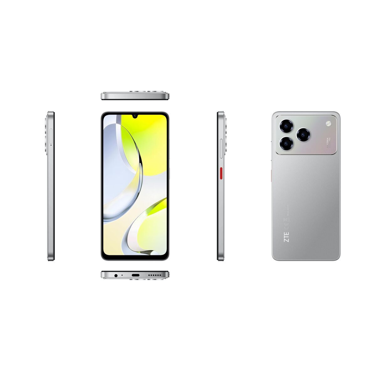 Zte Smartphone Zte Blade A76 6,75" 128 Gb Grey