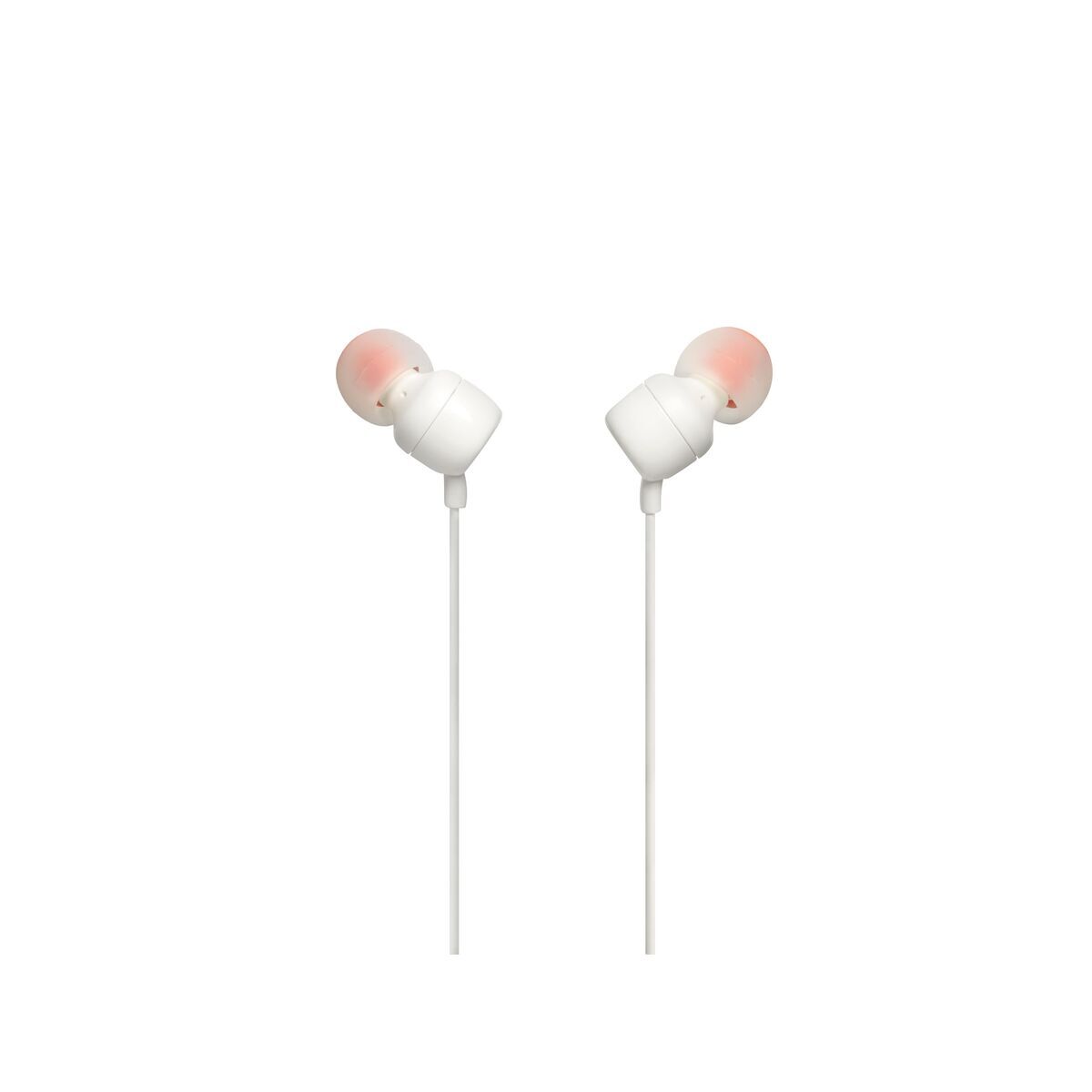 Jbl Headphones With Microphone Jbl T110 White
