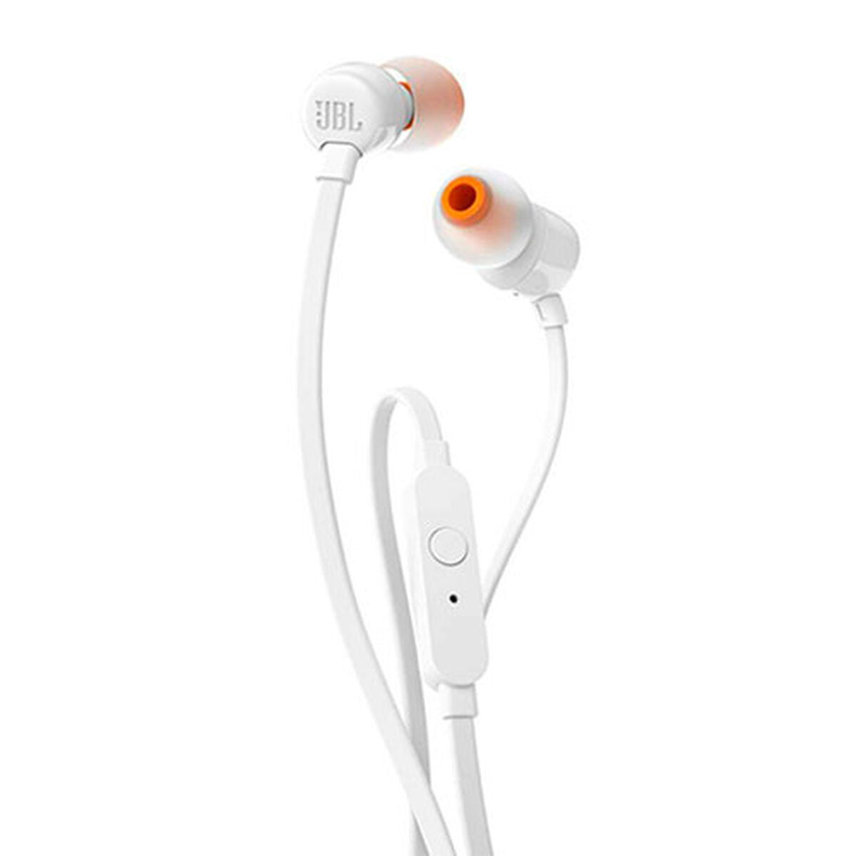 Jbl Headphones With Microphone Jbl T110 White