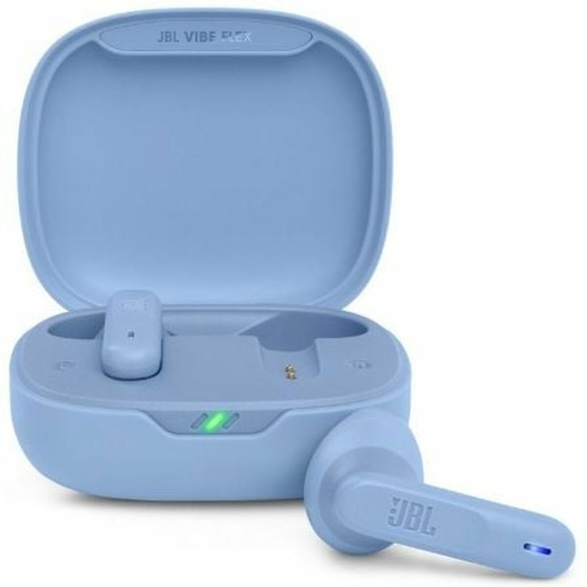 Jbl Wireless Headphones With Magnetic Charging Jbl Vibe Flex Blue