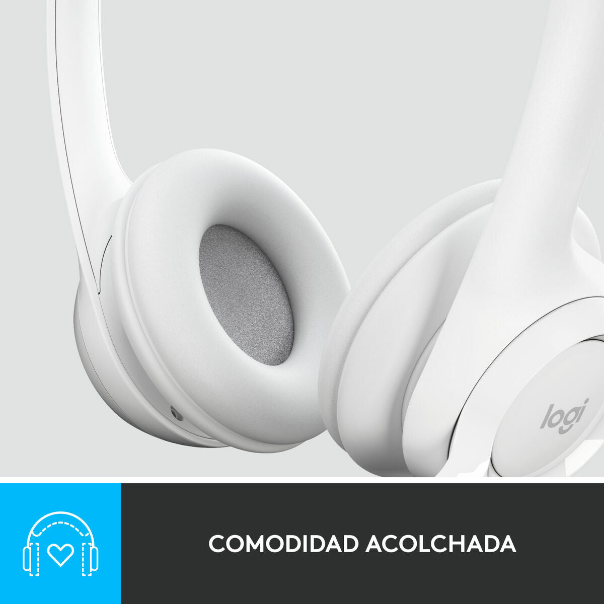 Logitech Headphones Logitech H390 White