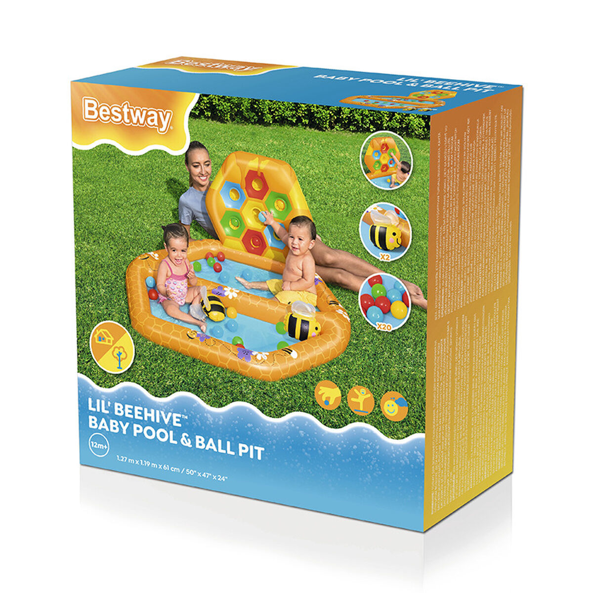 Bestway Ball Pool Bestway 127 X 119 X 61 Cm Bee
