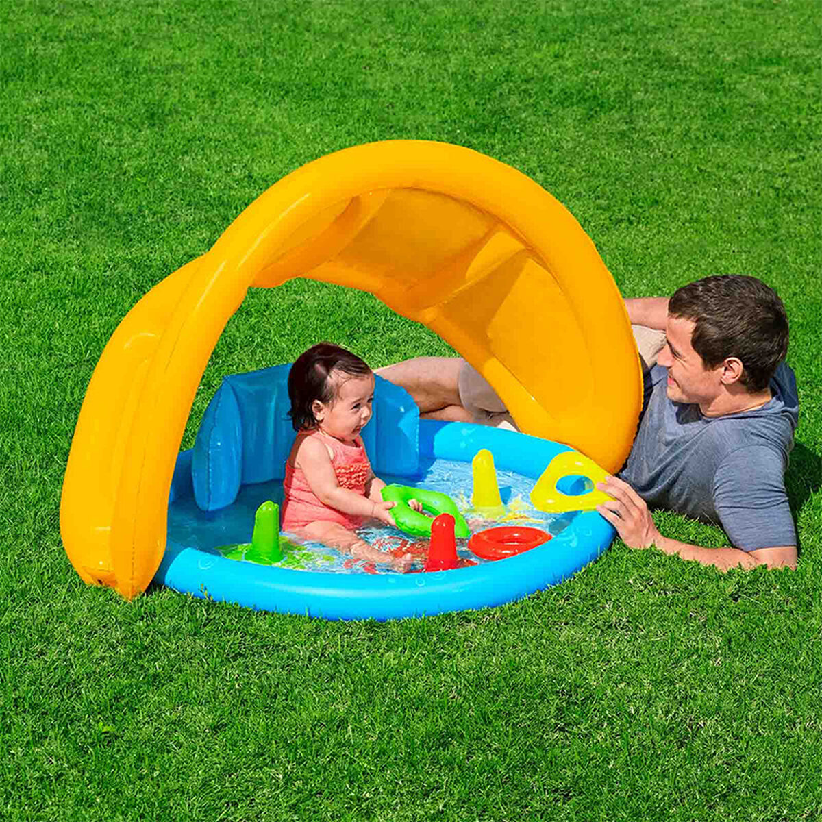 Bestway Inflatable Paddling Pool For Children Bestway 115 X 89 X 76 Cm 31 L