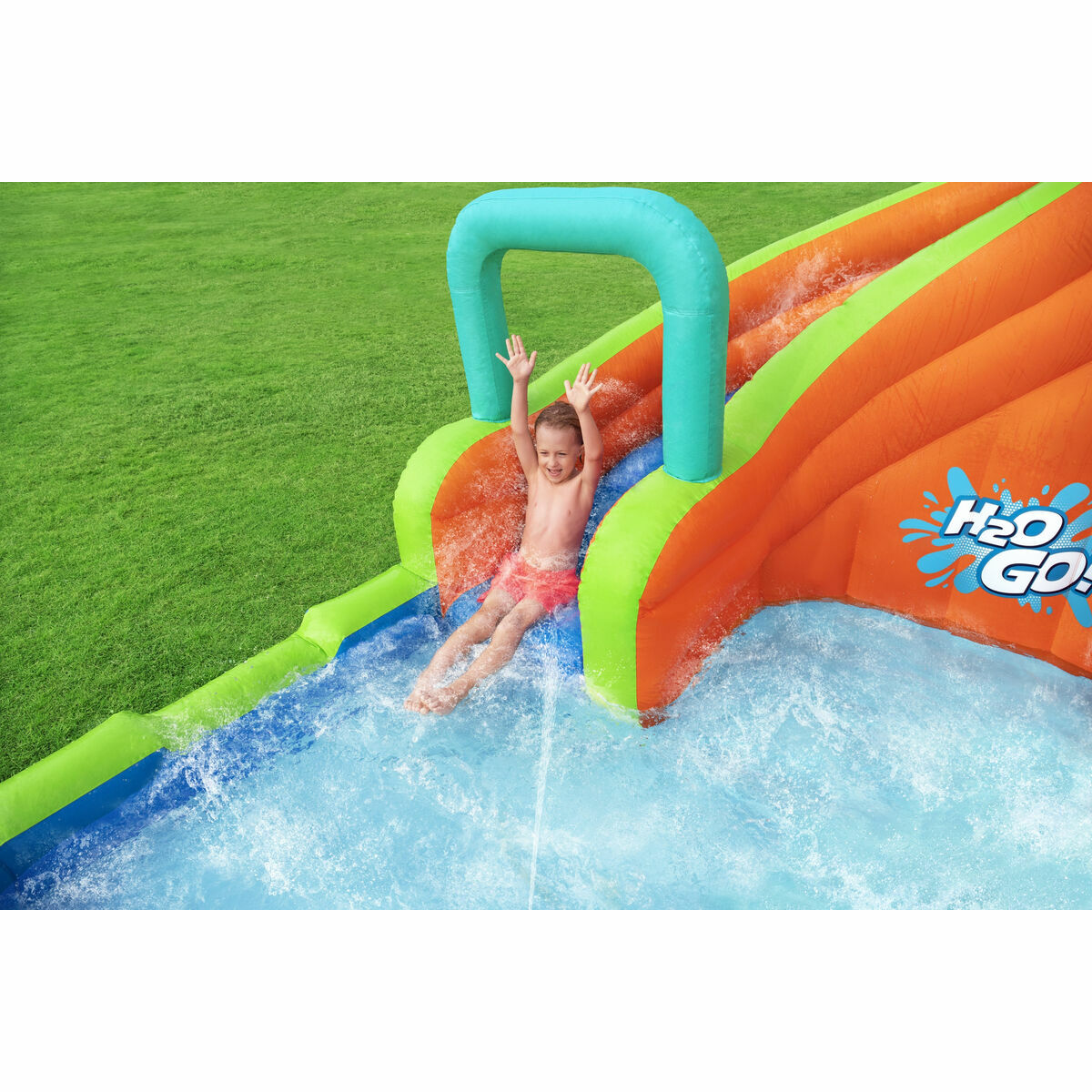 Bestway Inflatable Water Park Pool 365X320X240 Cm + 5 Years Garden 53408