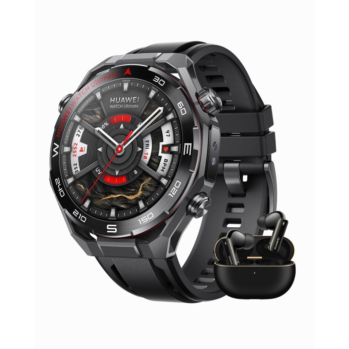 Huawei Smartwatch Huawei Watch Ultimate 2 Black 1,5" 46 Mm Ø 48 Mm