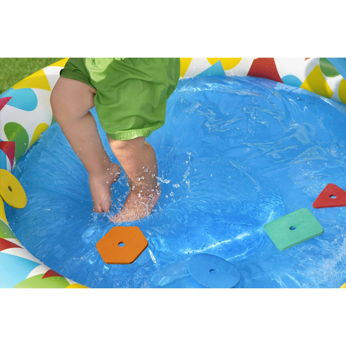 Bestway Inflatable Paddling Pool For Children Bestway 120 X 117 X 46 Cm 45 L