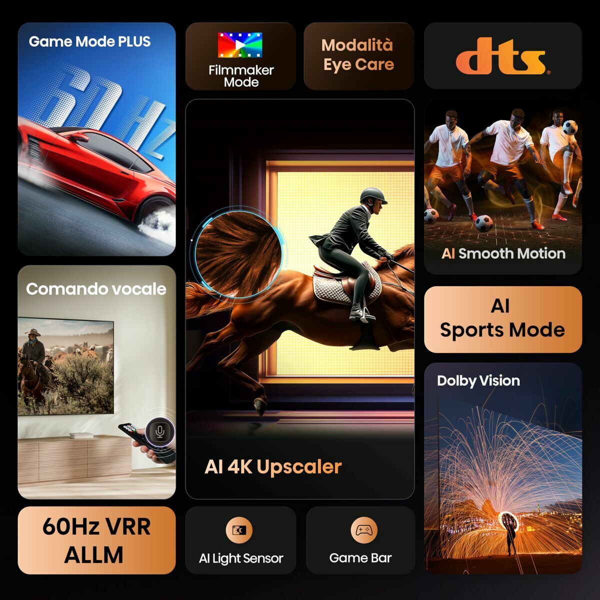 Hisense Smart Tv Hisense 65A6Q 65" 4K Ultra Hd Led Hdr D-Led