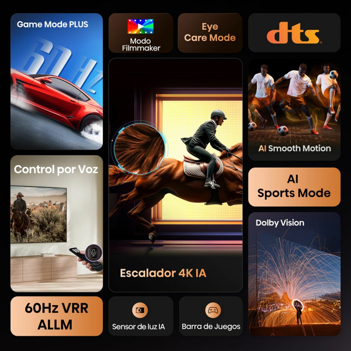 Hisense Smart Tv Hisense 43A6Q 43" 4K Ultra Hd Led Hdr D-Led