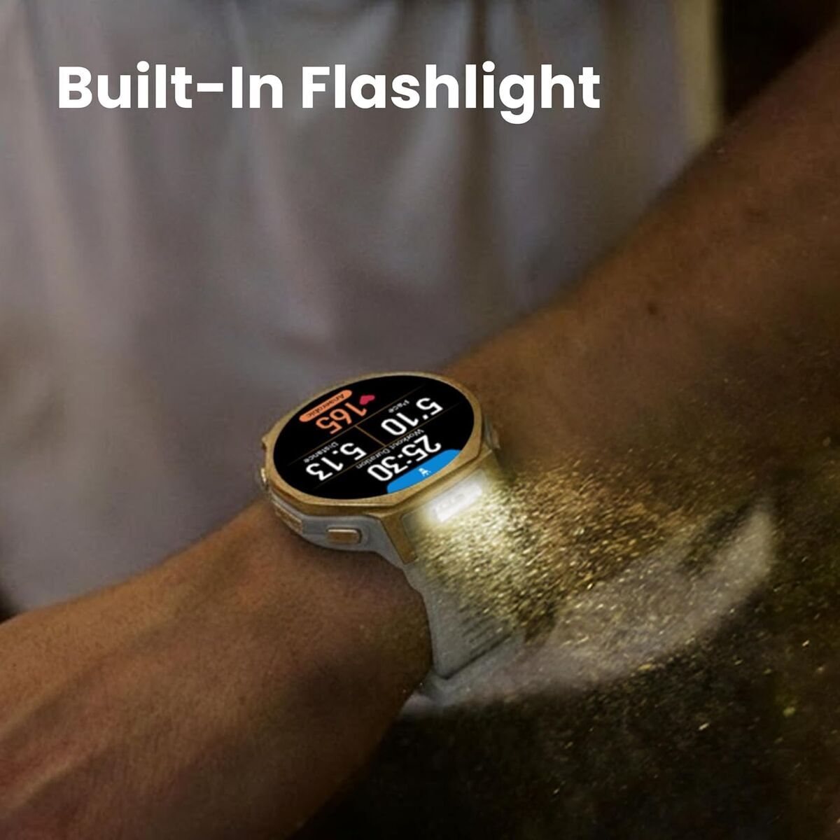 Amazfit Smartwatch Amazfit W2548Gl1N Black Golden Ø 44 Mm