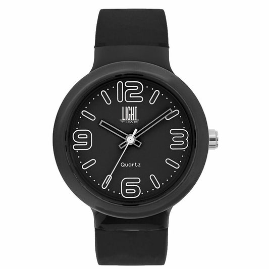 Light Time Unisex Watch Light Time Europe Black (Ø 40 Mm)