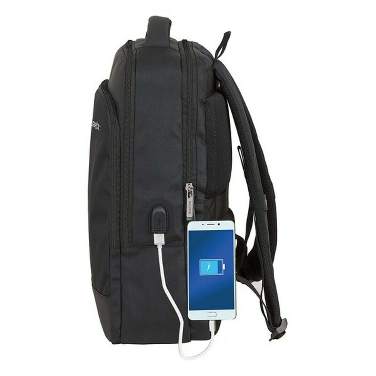 Safta Rucksack For Laptop And Tablet With Usb Output Safta Business