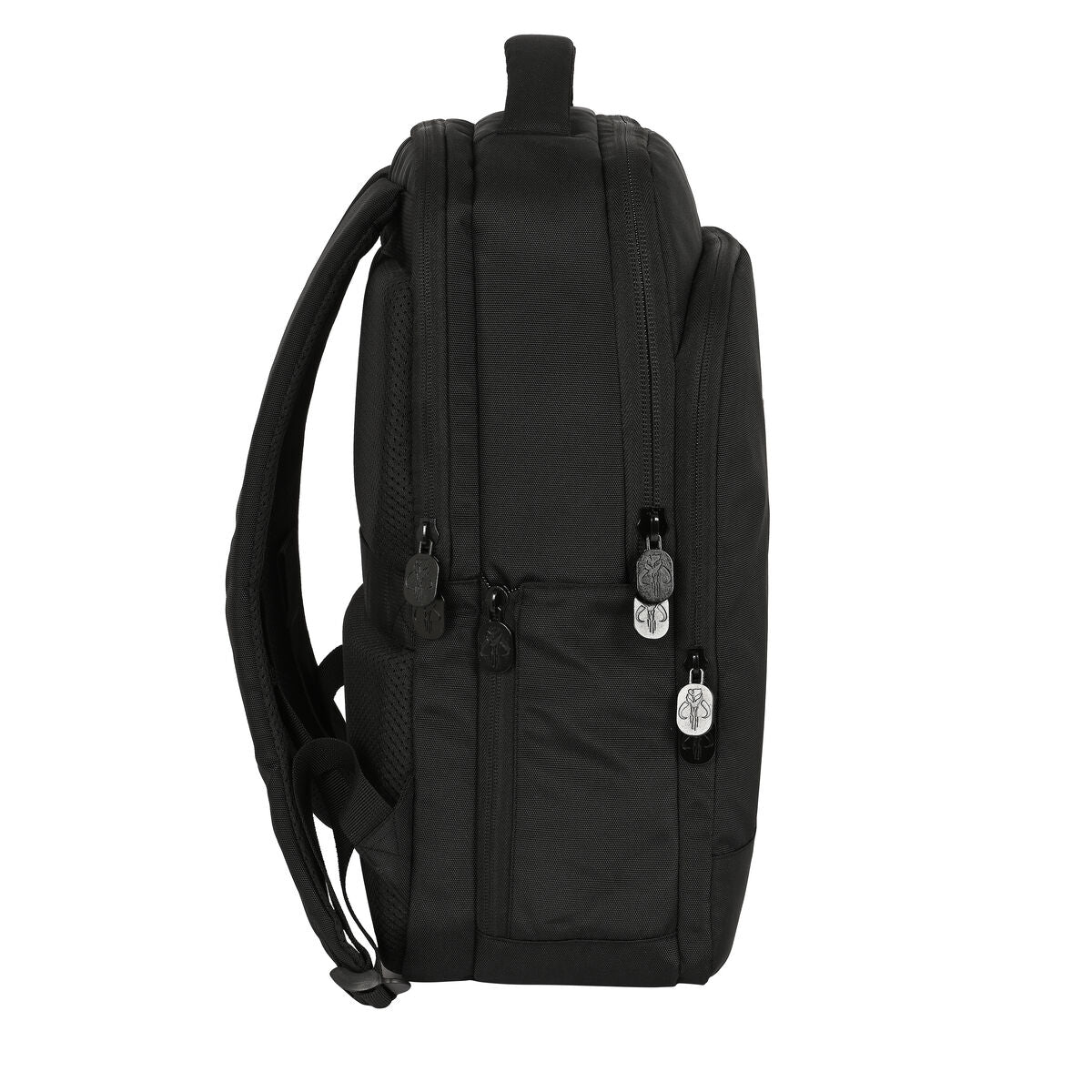 The Mandalorian Rucksack For Laptop And Tablet With Usb Output The Mandalorian Black