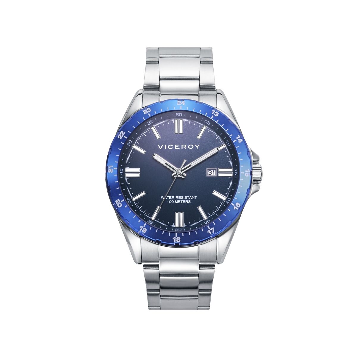 Viceroy Men's Watch Viceroy 401295-33 Silver (Ø 43 Mm)