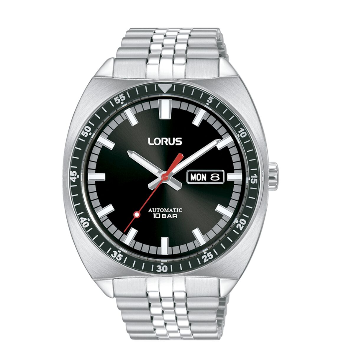 Lorus Men's Watch Lorus Rl439Bx9 Black Silver