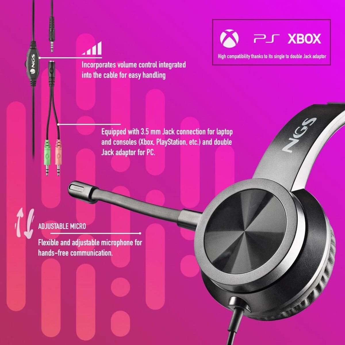 Ngs Headphones Ngs Msx10Pro Black