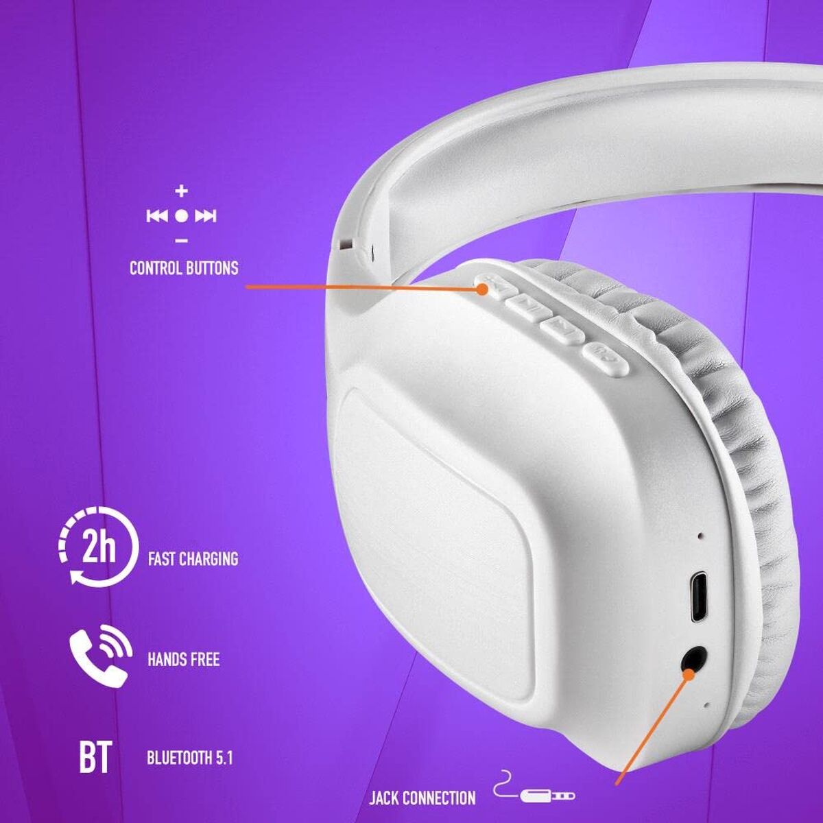 Ngs Headphones With Headband Ngs Artica Wrath