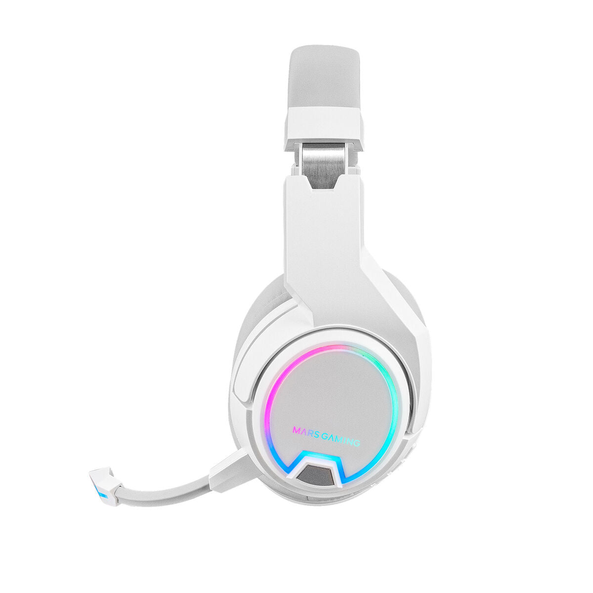 Mars Gaming Headphones With Microphone Mars Gaming Mhw-100 White
