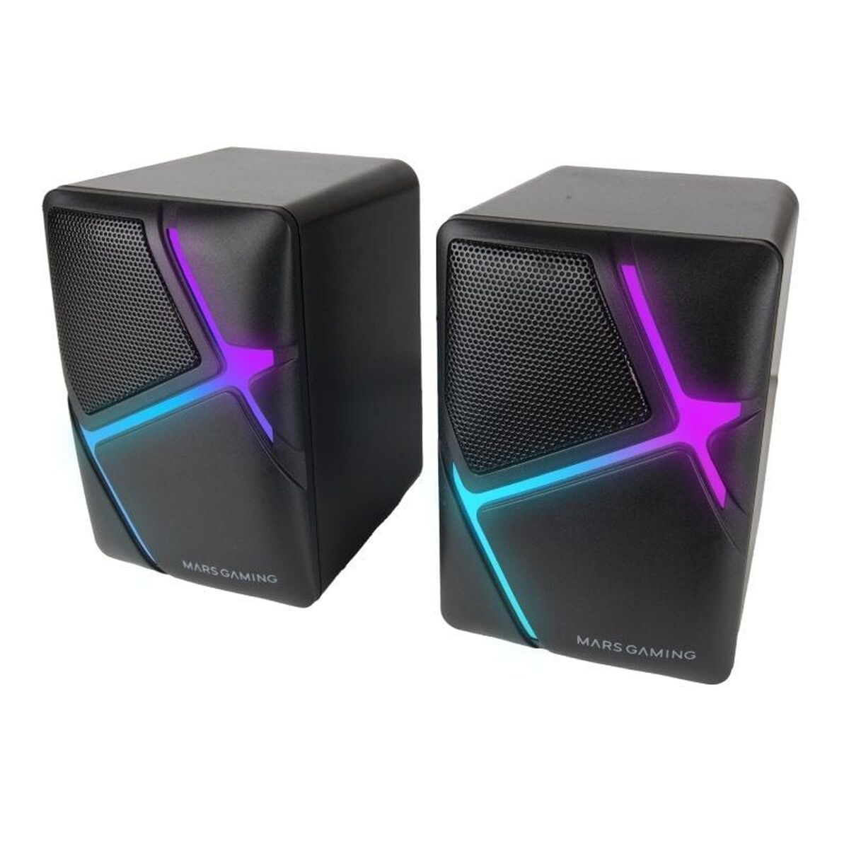 Mars Gaming Pc Speakers Mars Gaming Ms-H White Black 4 W