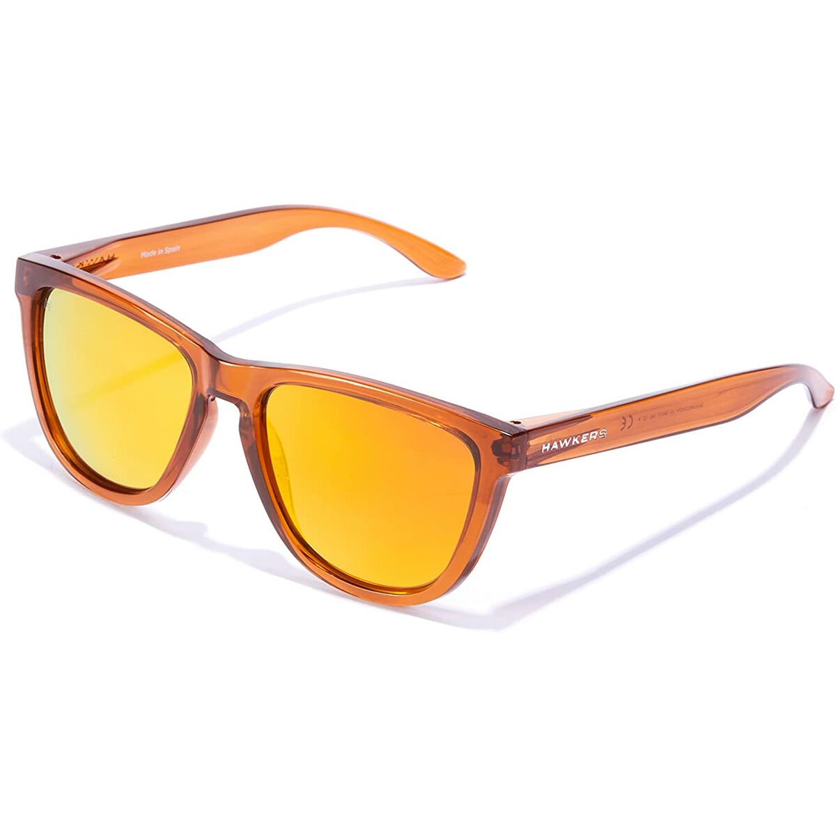 Hawkers Unisex Sunglasses Hawkers One Raw Pink Transparent Ø 55,7 Mm Polarised