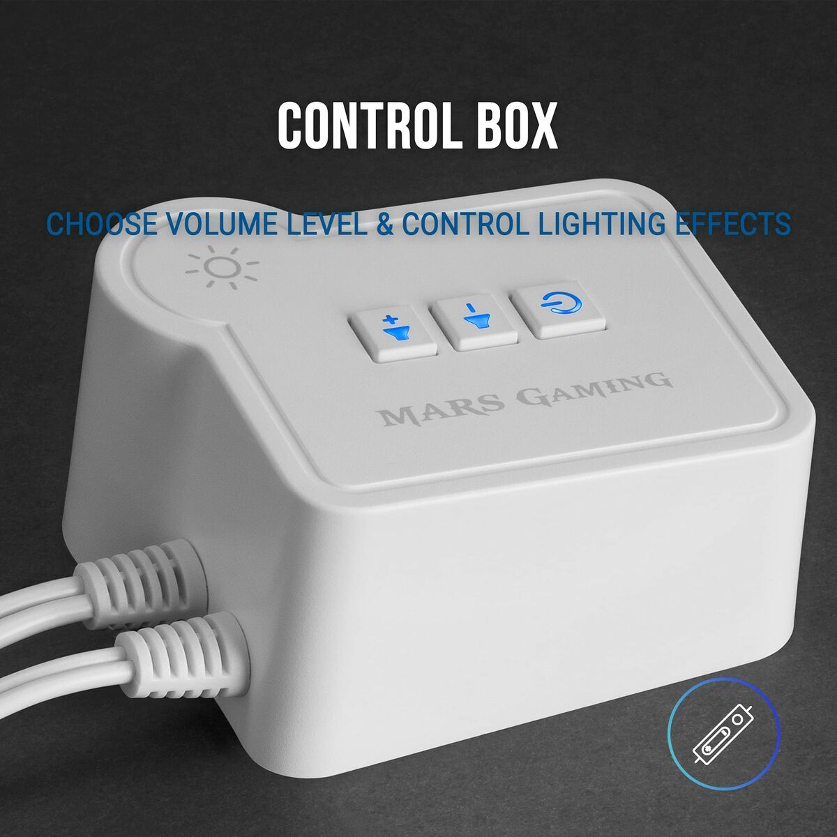 Mars Gaming Portable Bluetooth Speakers Mars Gaming Msrgbw White 15 W 4 W