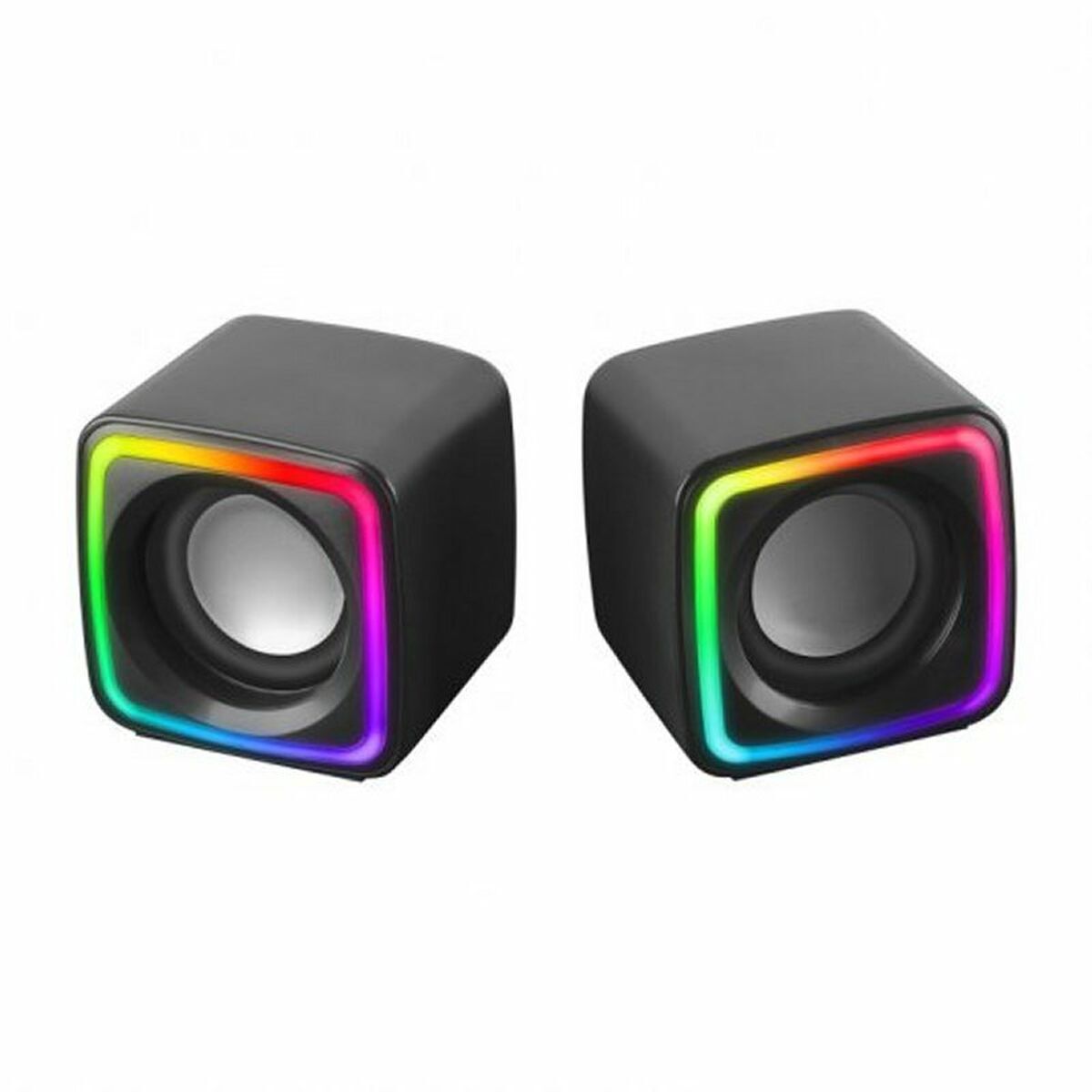 Mars Gaming Pc Speakers Mars Gaming Mscube Black 4 W