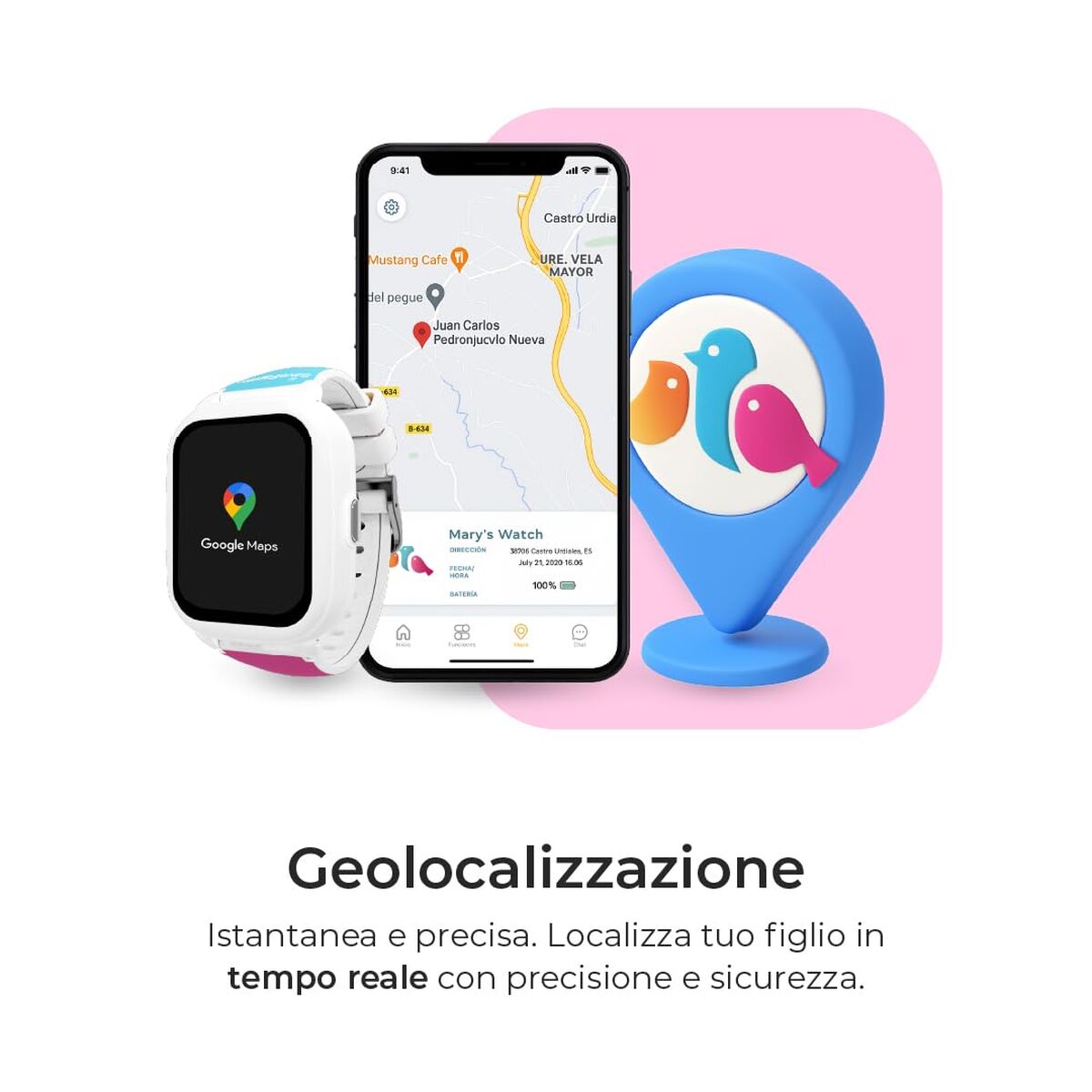 Savefamily Smartwatch Savefamily 40 Mm