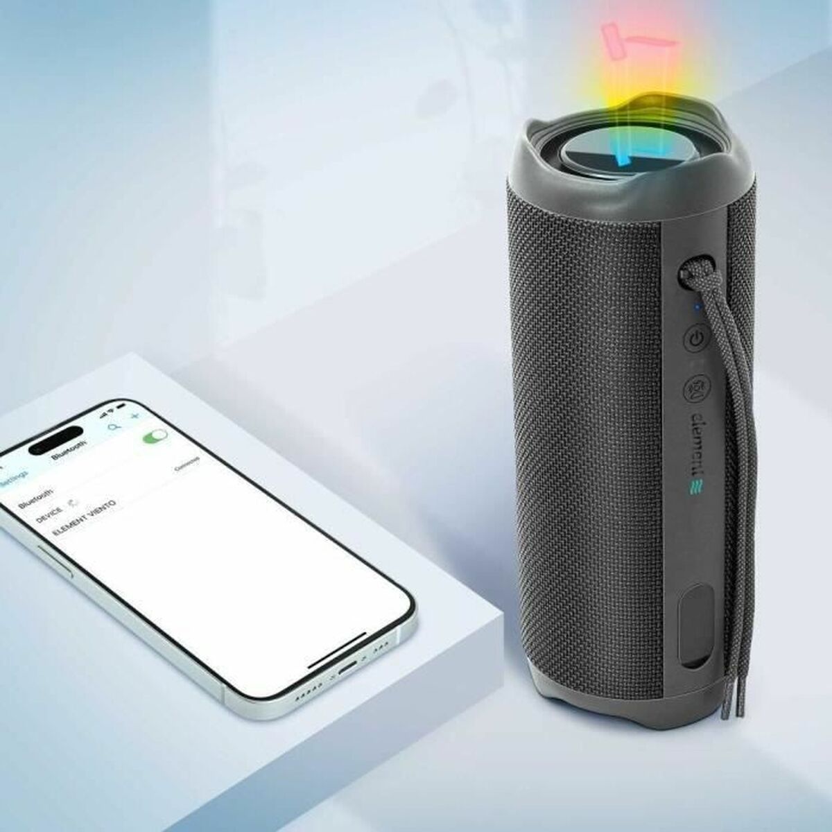 Yenkee Portable Bluetooth Speakers Yenkee Element Viento Ysp 40Rd Red Rouge