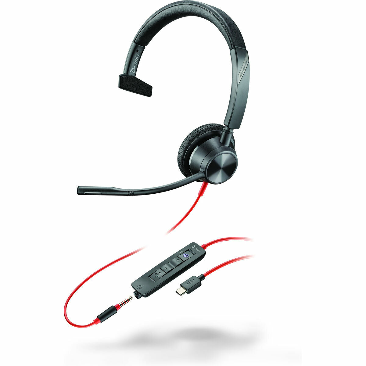 Poly Headphones Poly 8X218Aa Black